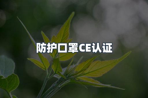 CE认证咨询服务